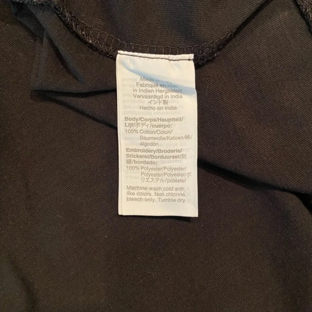 J Crew, Black Eyelet‎ Embroidered, Puff + short sleeve, cotton, size 2X